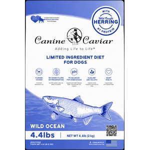 CANINE CAVIAR Wild Ocean Herring Limited Ingredient Diet Alkaline