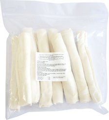 Canine Chews 10-11-inch Rawhide Retriever Rolls Dental Dog Treats, 8 count slide 2 of 4