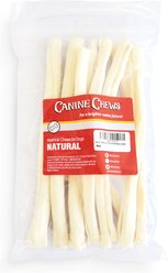 Canine Chews 10-11-inch Retriever Skinny Stick Beef Flavor Dental Dog Chews, 8 count