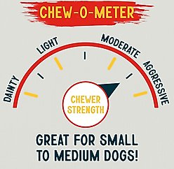 Canine Chews 5-6-inch Premium Chip Rolls Natural Beef Flavor Dental Dog Chews, 20 count slide 2 of 7