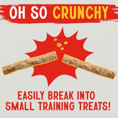 Show full view: Canine Chews 5-inch Rawhide Munchy Chicken Flavor Dental Dog Chews, 100 count slide 3 of 7