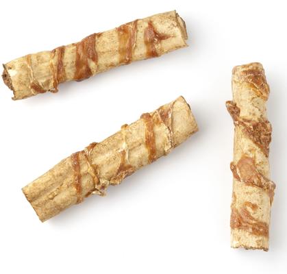 Show full view: Canine Chews 5-inch Wrapped & Filled Chicken Flavored Rawhide Dog Chews, 10 count slide 5 of 6