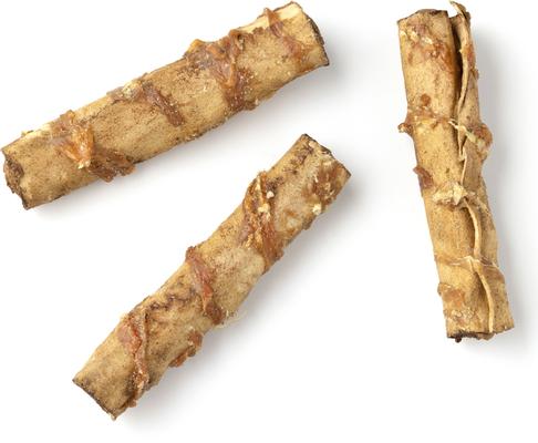 Show full view: Canine Chews 5-inch Wrapped & Filled Chicken Flavored Rawhide Dog Chews, 25 count slide 5 of 6