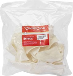 Canine Chews Natural Premium Thick Cut Rawhide Chips Beef Flavor Dental Dog Chews
, 17 count