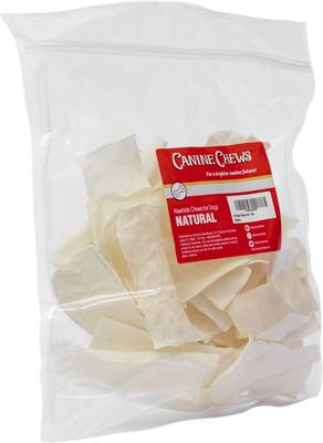 Show full view: Canine Chews Natural Premium Thick Cut Rawhide Chips Beef Flavor Dental Dog Chews
, 17 count slide 4 of 7