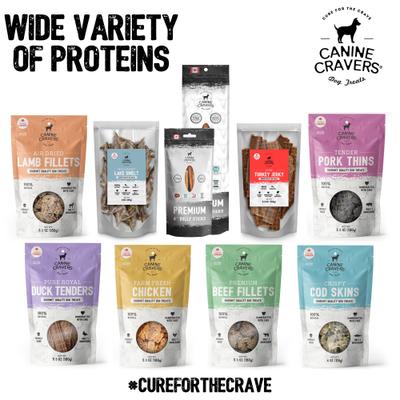 Show full view: Canine Cravers Farm Fresh Chicken Dehydrated Dog Treats, 5.3-oz pouch slide 8 of 10