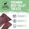 Show in main carousel: Canine Cravers Premium Beef Fillets Dehydrated Dog Treats, 5.3-oz pouch slide 7 of 11