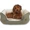 Show in main carousel: Arlee Home & Pet by Arlee Cozy Orthopedic Eco-Friendly Bolster Dog & Cat Bed, Aloe, Small slide 2 of 5