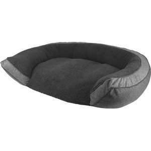 Arlee Home & Pet by Arlee Orthopedic Chew Resistant Eco-Friendly Memory Foam Bolster Dog & Cat Bed, Large