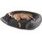 Show in main carousel: Arlee Home & Pet by Arlee Orthopedic Chew Resistant Eco-Friendly Memory Foam Bolster Dog & Cat Bed, Large slide 2 of 8