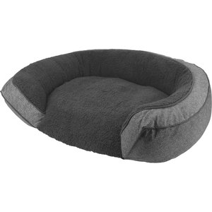Arlee Home & Pet by Arlee Orthopedic Chew Resistant Eco-Friendly Memory Foam Bolster Dog & Cat Bed, Medium