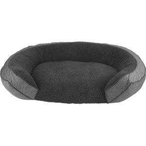 Arlee Home & Pet by Arlee Orthopedic Chew Resistant Eco-Friendly Memory Foam Bolster Dog & Cat Bed, Medium