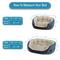Show in main carousel: Arlee Home & Pet Cozy Orthopedic Bolster Dog Bed, Blue, Small slide 4 of 11