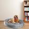 Show in main carousel: Arlee Home & Pet Orbit Orthopedic Bolster Dog Bed, Dark Gray, Large slide 1 of 9