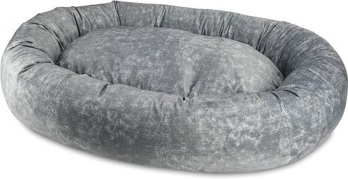 Show full view: Arlee Home & Pet Orbit Orthopedic Bolster Dog Bed, Dark Gray, Large slide 4 of 9