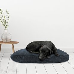 Arlee Home & Pet Orthopedic Pillow Dog Bed, Denim, Medium