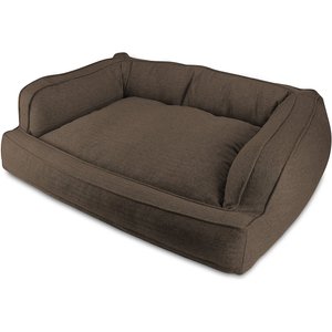 Arlee Home & Pet Orthopedic Sofa Dog Bed, Brown, Large