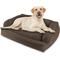 Show in main carousel: Arlee Home & Pet Orthopedic Sofa Dog Bed, Brown, Medium slide 3 of 12
