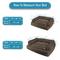 Show in main carousel: Arlee Home & Pet Orthopedic Sofa Dog Bed, Brown, Medium slide 5 of 12