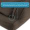 Show in main carousel: Arlee Home & Pet Orthopedic Sofa Dog Bed, Brown, Medium slide 7 of 12