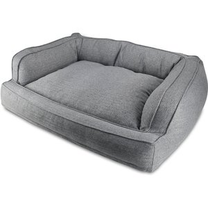 Arlee Home & Pet Orthopedic Sofa Dog Bed, Drizzle Gray, Large
