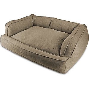 Arlee Home & Pet Orthopedic Sofa Dog Bed, Walnut, Large