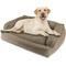 Show in main carousel: Arlee Home & Pet Orthopedic Sofa Dog Bed, Walnut, Medium slide 2 of 11
