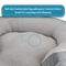 Show in main carousel: Arlee Home & Pet Step In Orthopedic Bolster Dog Bed, Charcoal, Large slide 7 of 11