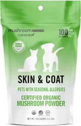 Canine Matrix Skin & Coat Seasonal Allergies Dog Supplement, 3.5-oz bag