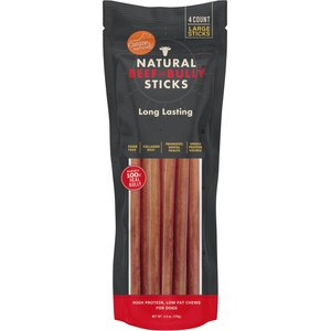 Canine Naturals Beef & Bully Sticks, Large, 4 count