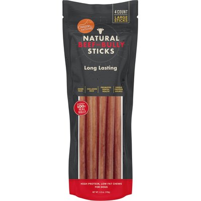 Canine Naturals Canine Naturals Beef & Bully Sticks, Large, 4 count
