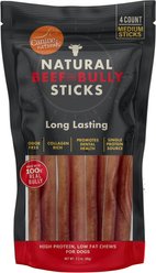 Canine Naturals Beef & Bully Sticks, Medium, 4 count