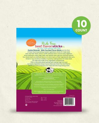 Show full view: Canine Naturals Hide Free 5-inch Beef Flavor Stick Dog Chew, 10 count slide 4 of 12