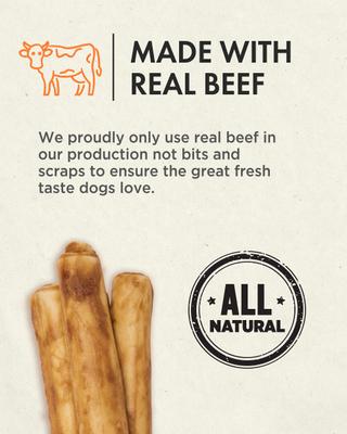 Show full view: Canine Naturals Hide Free 7-inch Beef Flavor Stick Dog Chew, 5 count slide 8 of 11