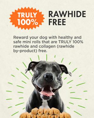 Show full view: Canine Naturals Hide Free Chicken Recipe Small Rolls Dog Treat, 6 Count slide 5 of 12