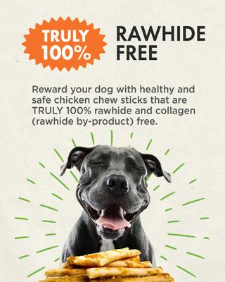 Show full view: Canine Naturals Hide Free Chicken Recipe Stick Dog Chew, 40 count slide 6 of 12