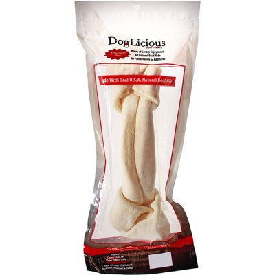 Canine's Choice Canine's Choice DogLicious 10 - 11" Natural Bone Rawhide Dog Treat