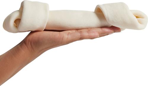 Show full view: Canine's Choice DogLicious 10 - 11" Natural Bone Rawhide Dog Treat slide 4 of 6