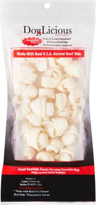 Show full view: Canine's Choice DogLicious 2" Natural Mini Bones Dog Treats, 12 count slide 3 of 6