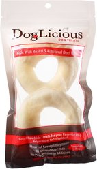 Canine's Choice DogLicious 3.5" Donut Dog Treats, 2 count
