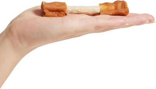 Show full view: Canine's Choice DogLicious 3" Munchy Stick Chicken Dumbbells Rawhide Dog Treats slide 4 of 6