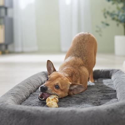 Show full view: Canine's Choice DogLicious 4 - 5" Chicken Basted Bones Rawhide Dog Treats, 2 count slide 5 of 6