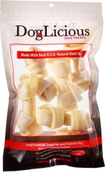 Canine's Choice DogLicious 4 - 5" Natural Bones Dog Treats, 6 count