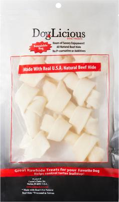 Show full view: Canine's Choice DogLicious 4 - 5" Natural Bones Dog Treats, 6 count slide 3 of 6