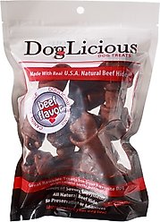 Canine's Choice DogLicious 4" Beef Flavor Bones Dog Treats, 5 count