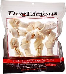 Canine's Choice DogLicious 4" Natural Bones Dog Treats, 8 count