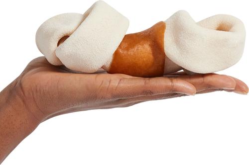 Show full view: Canine's Choice DogLicious 6 - 7" Chicken Wrapped Bone Rawhide Dog Treat slide 4 of 6