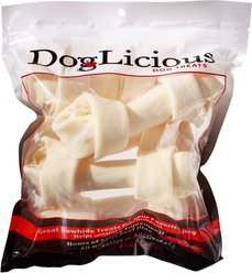 Canine's Choice DogLicious 6 - 7" Natural Bones Dog Treats, 5 count