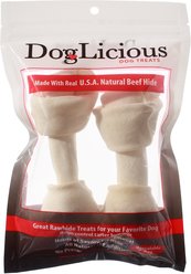 Canine's Choice DogLicious 6-7-in Bone Rawhide Dog Treats, 2 count
