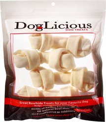 Canine's Choice DogLicious 6" Natural Bones Dog Treats, 4 count